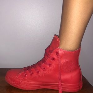 Red Rubber Converse